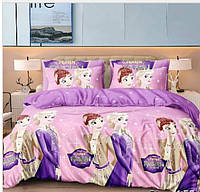 Комплект дитячої постільної білизни Холодне серце, Бязь Люкс, полуторний