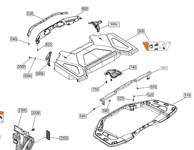 Посилення стійки для квадроциклів BRP Can-Am Outlander G3 705211757