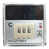 Контролер температури 0~399 °С E5C4-R20K з релейним виходом, фото 2