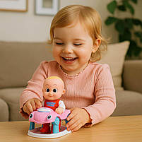 Інтерактивний пупс Bouncin Babies Baniel 16 см з ходунками — лялька, що ходить і сміється, арт. 801001, фото 3