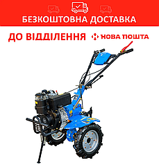 Мотоблок дизельний Кентавр МБ2060Д + фреза (колеса 4.00-10, 6 к.с.) БЕЗКОШТОВНА ДОСТАВКА