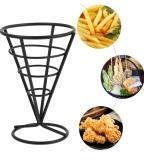 Підставка для картоплі фрі, біла, 21х18х10 см