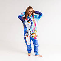 Кигуруми детский пижама плюшевый велюр Олоф на рост 110 см