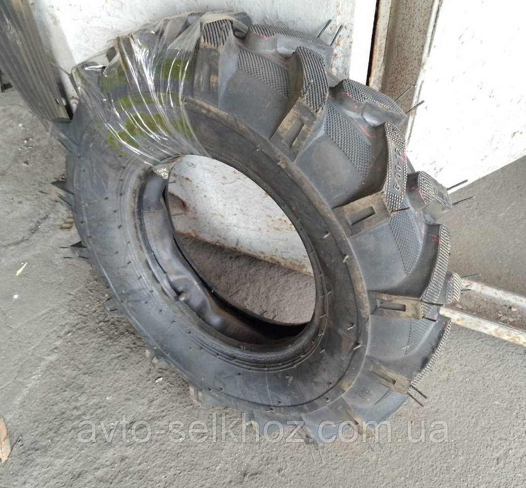 Шина на мотоблок 6.00-12 (слойність PR10) з камерою, фото 1