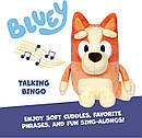 Розмовляюча плюшева іграшка — інтерактивна Бінго Блуї Bluey, фото 5