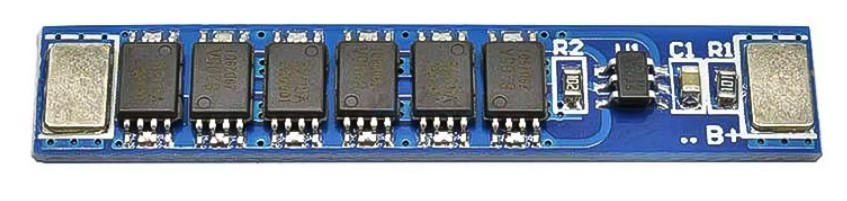 BMS 1S 6MOS 3.7 V модуль захисту для Li-Ion акумулятора