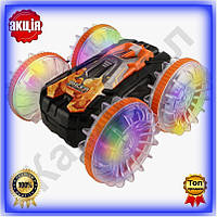 TОП Машинка-амфібія на радіокеруванні Air Max YL-103 2.4G прозорий помаранчевий радіокерований автомобі TOP100