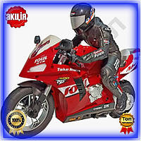 TОП Мотоцикл на радіокеруванні Air Max Red з гіроскопом для дрифту та трюків радіокерована іграшка TOP100