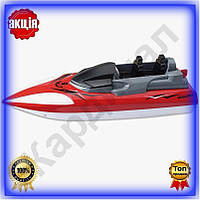 TОП Катер на радіокеруванні Air Max SHT 658-46 2.4G для дітей червоний іграшковий катер з пультом керув TOP100
