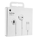 Дротова гарнітура - навушники Foxconn Earpods для iPhone Type-C connector, фото 2