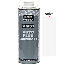 Біле антигравійне покриття з герметиком Гравітекс Body U951 White 1л