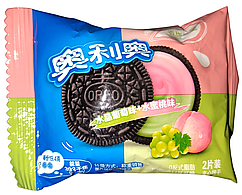 Печиво Oreo зі смаком винограду та персика Grapes and Peaches, 20 г