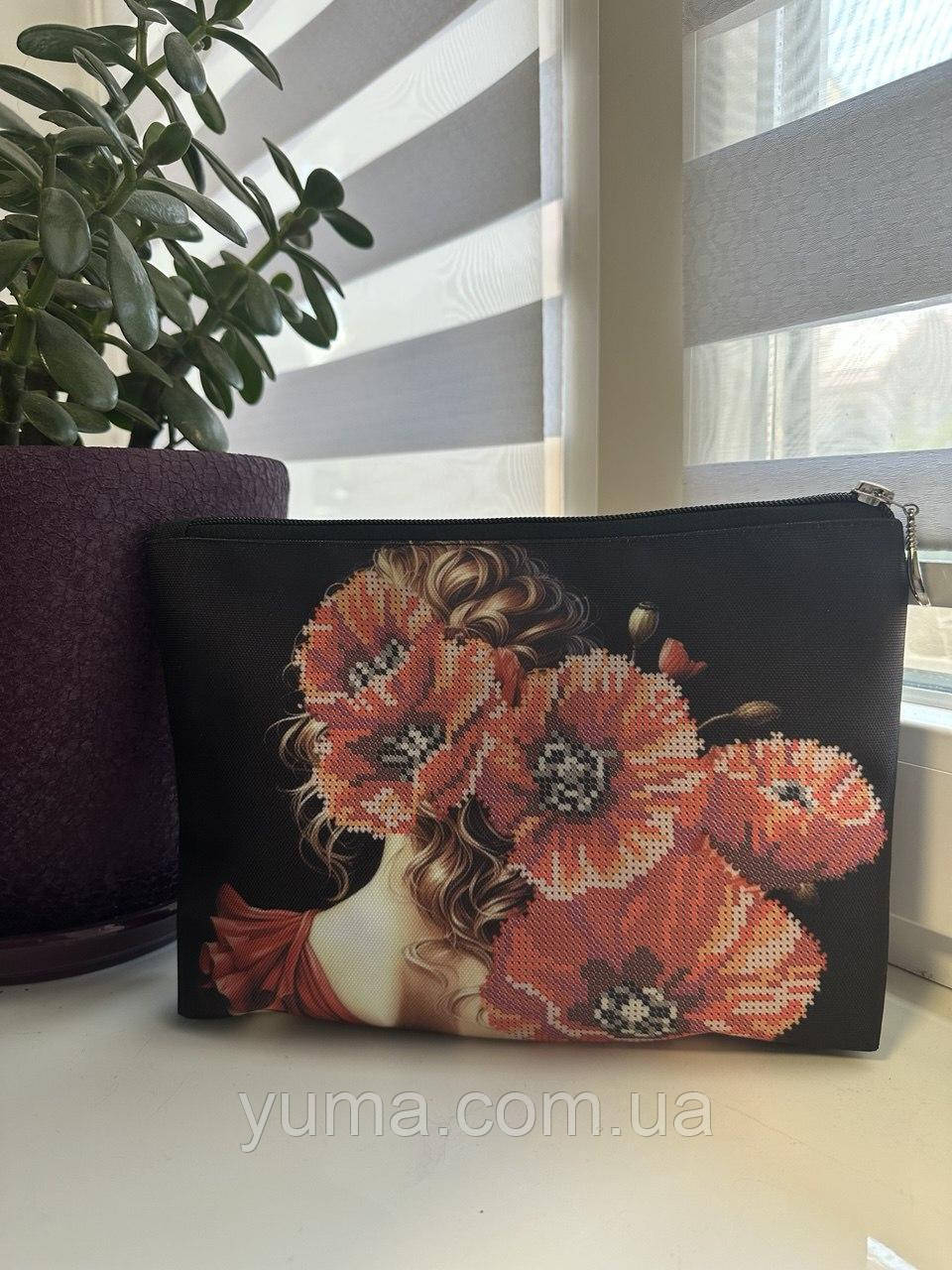 Косметика для вишивання бісером Мак, фото 1