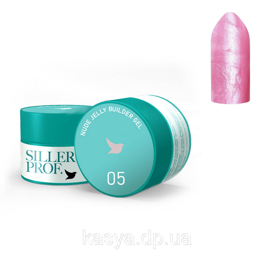 Гель для нарощування Jelly Builder Gel Siller №05, 15 мл, фото 1