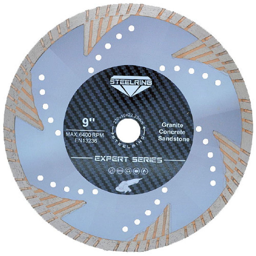 Алмазний диск із захисними зубцями EXPERT НPTT 230×2.6, фото 1