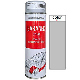 Сіре антигравійне покриття у спреї Гравітекс Moto-Gama Baranek 500мл