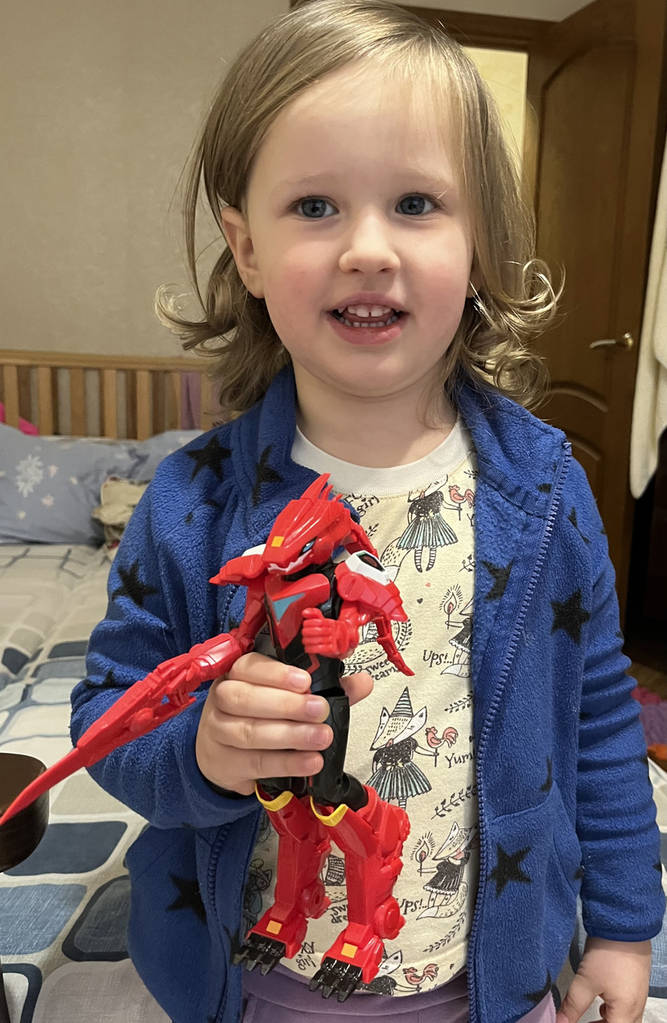 Фігурка ігрова DINOSTER ЛУЧІО 20 см з аксесуарами EU580831 - фото покупців 1