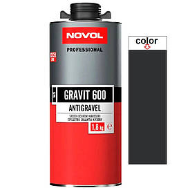 Чорне антигравійне покриття Гравітекс Novol Gravit 600 MS 1,8кг