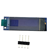 Модуль OLED 128x32 0.91 дюйма, білий, I2C інтерфейс, SSD1306