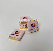 Чорний преміум шоколад з логотипом для юридичних фірм 6 г 100 шт., фото 7