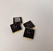 Чорний преміум шоколад з логотипом для роздрібних магазинів 6 г 100 шт., фото 10