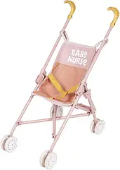 Коляска-тростина для ляльки Smoby Toys Baby Nurse Теракотова пудра 7600220408