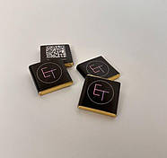 Чорний преміум шоколад з логотипом для юридичних фірм 6 г 100 шт., фото 10