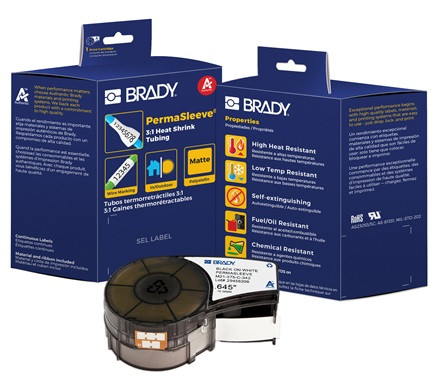 Термозбіжна трібка Термоусадка трубка brady