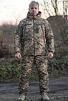 Вологозахисний зимовий військовий костюм піксель/армійська тепла форма