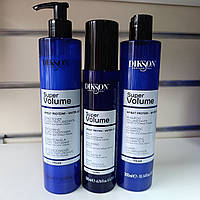 Набір шампунь кондиціонер спрей Diksoprime для об'єму волосся Super Volume Shampoo conditioner and spray