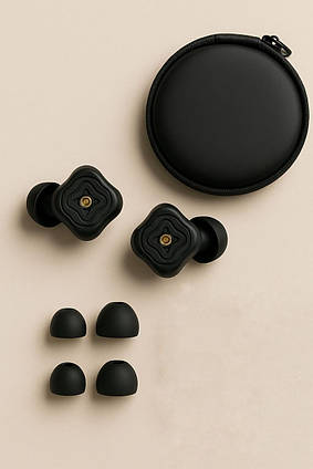 Беруші для сну з акустичним фільтром BlackWave Apmi чорний