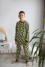 2448-24бет Тепла підліткова піжама Бетмен махра тм Авекс