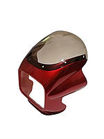 Обтікач Viper 125/150 під квадратну фару червоний перламутр