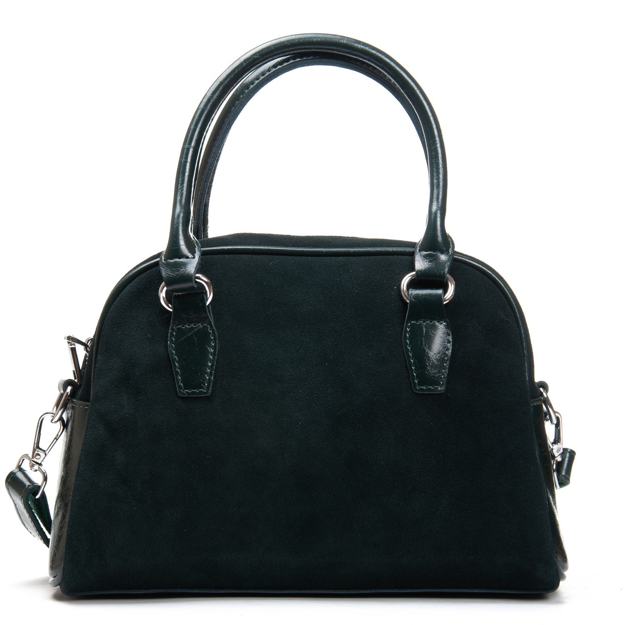 Сумка Женская Классическая замш 3036 green.Купити жіночі сумки гуртом і в роздріб із натуральної шкіри в Україні