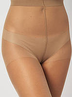 Колготки преміум якості 40 ден з шортиками Innamore Bella 40 чорні бежеві розмір 6, фото 4