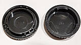 LF-4 BF-1B Nikon F Задня кришка об'єктива + заглушка байонету NIKON F, фото 2