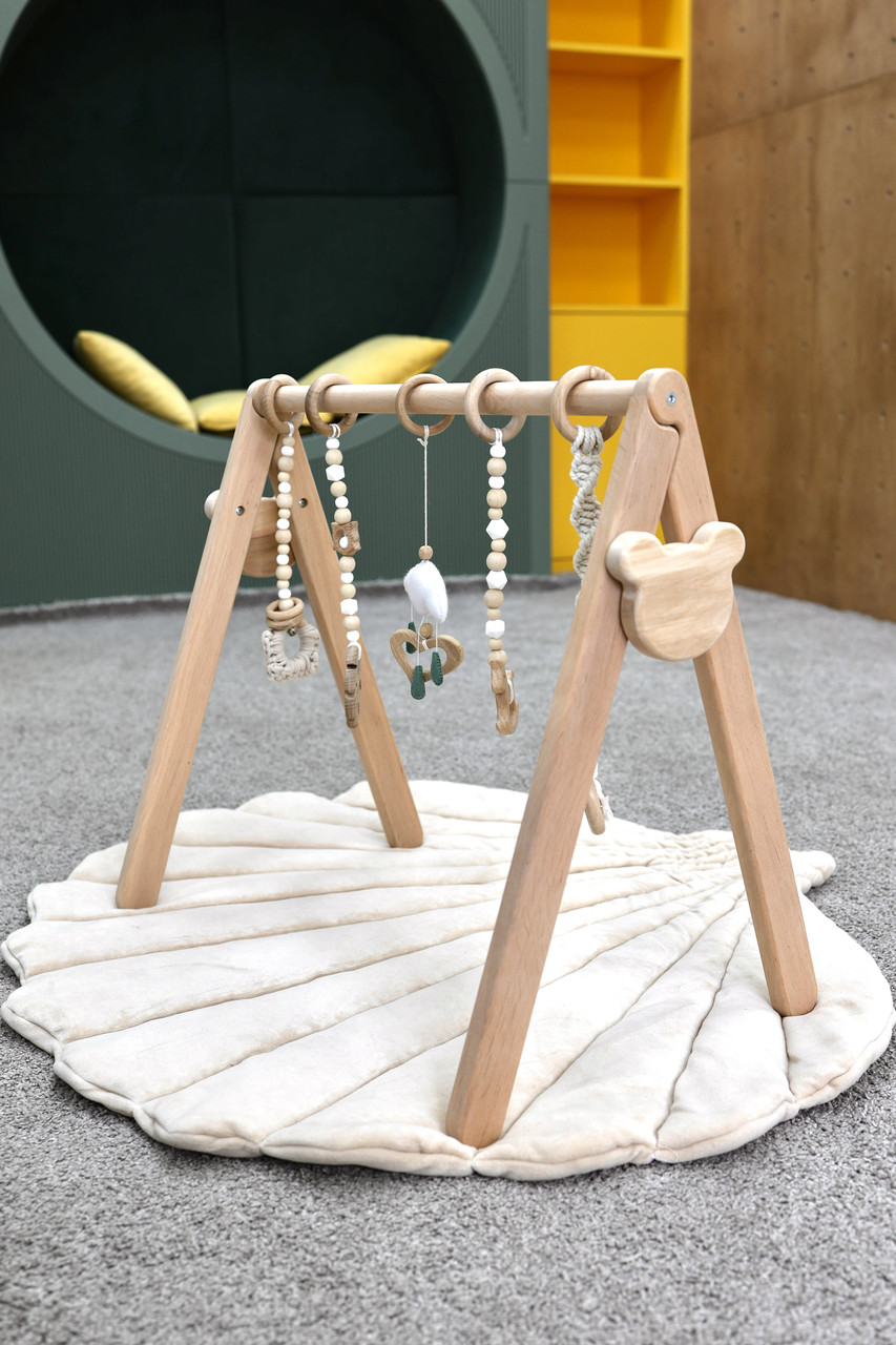 Підлоговий дерев'яний мобіль Baby Gym, фото 1