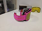 Гірськолижна маска жіноча Giro Moxie Pink Chute 2 лінзи Amber Pink S2 / Yellow S1, фото 10