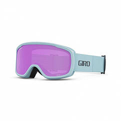 Гірськолижна маска жіноча Giro Moxie Light Mineral 2 лінзи Amber Pink S2 / Yellow S1