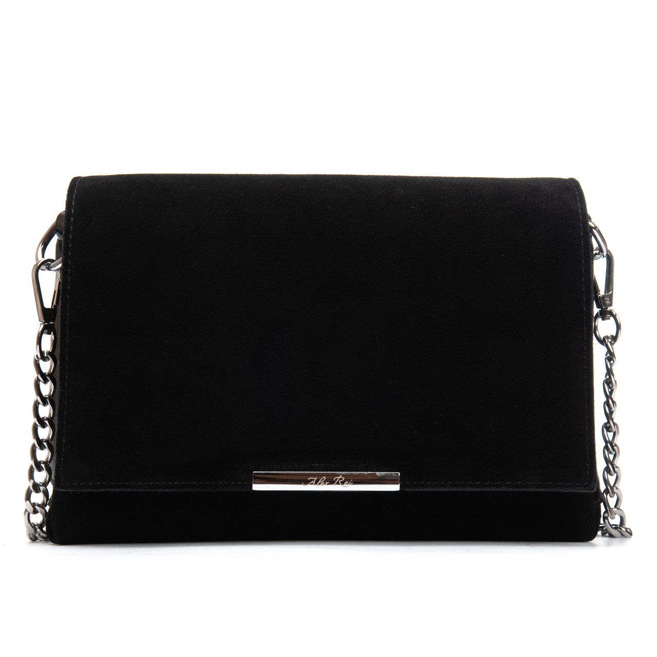 Сумка Женская Классическая замш 9717-220 black.Купити жіночі сумки гуртом і в роздріб із натуральної шкіри в Україні