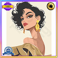 VS Картина за номерами HOT NEW Томний погляд 40х50 см для творчості та розвитку дітей антистресовий живопис 32T8_V1