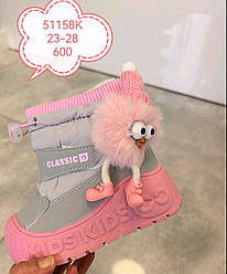 Зимове взуття оптом Зимові черевики 2026 для дітей від фірми Tom m (23-28)