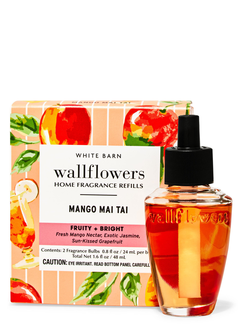 Ароматна олія для дифузора Bath & Body Works — Mango Mai Tai (набір 2 шт.) / 2×24 мл, Ароматизатор для дому, фото 1