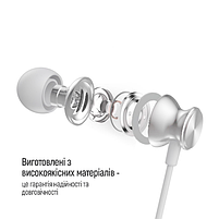 Навушники ColorWay Wired Earphone CW-WD03WT 3,5мм mini-jack білий, фото 7
