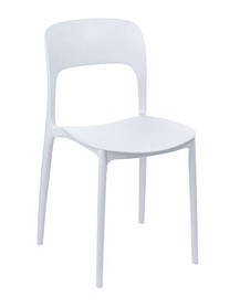 Стілець Joy пластик білий AMF