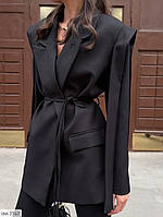 Піджак жакет жіночий стильний красивий модний оригінальний костюмна тканина розміри 42-48