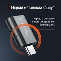Адаптер перехідник Colorway USB-A to USB-C 3.2, фото 5