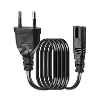 Кабель ColorWay живлення C7, 2 м чорний, фото 4