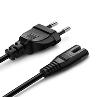 Кабель ColorWay живлення C7, 2 м чорний, фото 5