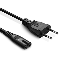 Кабель ColorWay живлення C7, 3 м чорний, фото 2